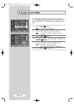 Preview for 34 page of Samsung SP-43Q1 Owner'S Instructions Manual