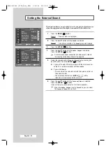 Предварительный просмотр 42 страницы Samsung SP-43Q1 Owner'S Instructions Manual