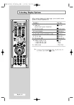 Предварительный просмотр 52 страницы Samsung SP-43Q1 Owner'S Instructions Manual