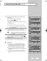 Preview for 45 page of Samsung SP-43Q5HL Owner'S Instructions Manual