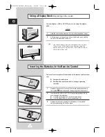 Предварительный просмотр 3 страницы Samsung SP-43T8HL Using Manual