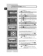 Preview for 42 page of Samsung SP-43T9HER Owner'S Instructions Manual