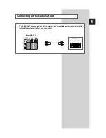 Preview for 3 page of Samsung SP-43T9HR Connecting Manual