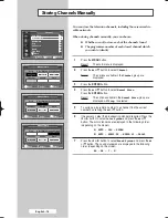 Предварительный просмотр 16 страницы Samsung SP-46L3HX Owner'S Instructions Manual