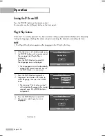 Предварительный просмотр 26 страницы Samsung SP-50K3HV Owner'S Instructions Manual