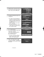 Предварительный просмотр 27 страницы Samsung SP-50K3HV Owner'S Instructions Manual