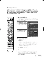 Предварительный просмотр 31 страницы Samsung SP-50K3HV Owner'S Instructions Manual