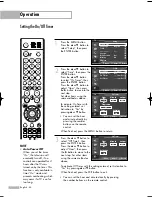 Предварительный просмотр 42 страницы Samsung SP-50K3HV Owner'S Instructions Manual