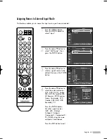 Предварительный просмотр 45 страницы Samsung SP-50K3HV Owner'S Instructions Manual