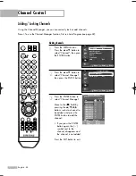 Предварительный просмотр 48 страницы Samsung SP-50K3HV Owner'S Instructions Manual