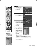 Предварительный просмотр 49 страницы Samsung SP-50K3HV Owner'S Instructions Manual