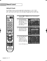 Предварительный просмотр 50 страницы Samsung SP-50K3HV Owner'S Instructions Manual