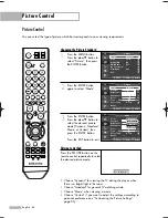 Предварительный просмотр 54 страницы Samsung SP-50K3HV Owner'S Instructions Manual