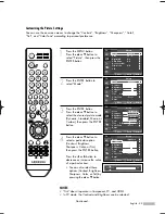 Предварительный просмотр 55 страницы Samsung SP-50K3HV Owner'S Instructions Manual