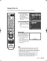 Предварительный просмотр 57 страницы Samsung SP-50K3HV Owner'S Instructions Manual