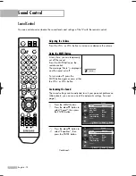 Предварительный просмотр 72 страницы Samsung SP-50K3HV Owner'S Instructions Manual