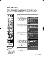 Предварительный просмотр 89 страницы Samsung SP-50K3HV Owner'S Instructions Manual