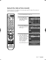 Предварительный просмотр 91 страницы Samsung SP-50K3HV Owner'S Instructions Manual