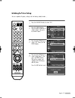 Предварительный просмотр 93 страницы Samsung SP-50K3HV Owner'S Instructions Manual