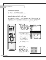 Предварительный просмотр 26 страницы Samsung SP-50L6HR Owner'S Instructions Manual