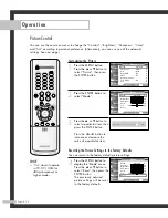 Предварительный просмотр 34 страницы Samsung SP-50L6HR Owner'S Instructions Manual