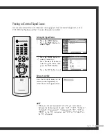 Предварительный просмотр 41 страницы Samsung SP-50L6HR Owner'S Instructions Manual