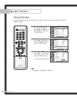 Предварительный просмотр 56 страницы Samsung SP-50L6HR Owner'S Instructions Manual