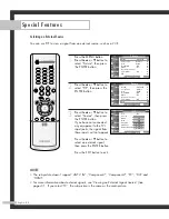 Предварительный просмотр 58 страницы Samsung SP-50L6HR Owner'S Instructions Manual