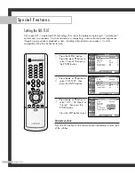 Предварительный просмотр 64 страницы Samsung SP-50L6HR Owner'S Instructions Manual