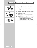 Предварительный просмотр 12 страницы Samsung SP-50L6HX Owner'S Instructions Manual