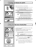 Предварительный просмотр 14 страницы Samsung SP-50L6HX Owner'S Instructions Manual