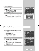 Предварительный просмотр 17 страницы Samsung SP-50L6HX Owner'S Instructions Manual