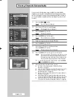 Предварительный просмотр 18 страницы Samsung SP-50L6HX Owner'S Instructions Manual