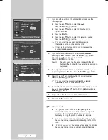 Предварительный просмотр 20 страницы Samsung SP-50L6HX Owner'S Instructions Manual