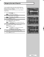 Предварительный просмотр 21 страницы Samsung SP-50L6HX Owner'S Instructions Manual