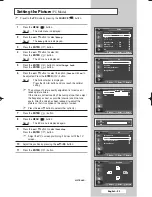 Предварительный просмотр 29 страницы Samsung SP-50L6HX Owner'S Instructions Manual