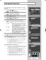 Предварительный просмотр 31 страницы Samsung SP-50L6HX Owner'S Instructions Manual