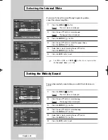 Предварительный просмотр 44 страницы Samsung SP-50L6HX Owner'S Instructions Manual