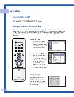 Предварительный просмотр 24 страницы Samsung SP-50L7HR Instruction Manual