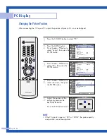 Предварительный просмотр 86 страницы Samsung SP-50L7HR Instruction Manual