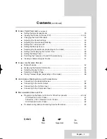 Preview for 5 page of Samsung SP-54T8HE Owner'S Instructions Manual