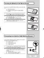 Preview for 11 page of Samsung SP-54T8HE Owner'S Instructions Manual