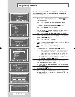 Preview for 16 page of Samsung SP-54T8HE Owner'S Instructions Manual