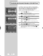 Preview for 20 page of Samsung SP-54T8HE Owner'S Instructions Manual