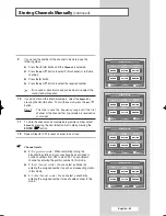 Preview for 25 page of Samsung SP-54T8HE Owner'S Instructions Manual