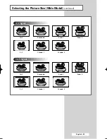 Preview for 35 page of Samsung SP-54T8HE Owner'S Instructions Manual