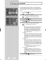 Preview for 36 page of Samsung SP-54T8HE Owner'S Instructions Manual