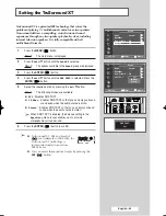 Preview for 45 page of Samsung SP-54T8HE Owner'S Instructions Manual