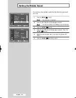 Preview for 46 page of Samsung SP-54T8HE Owner'S Instructions Manual