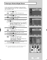 Preview for 51 page of Samsung SP-54T8HE Owner'S Instructions Manual